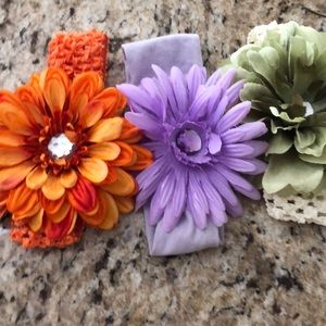 Adorable bundle of baby headbands/wraps